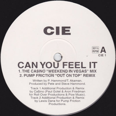 CIE - Can You Feel It