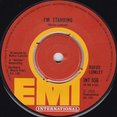 RUFUS LUMLEY - I'm Standing / Let's Hide Away (Me And You)