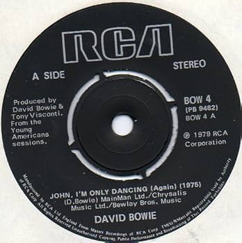 DAVID BOWIE - John, I'm Only Dancing (Again) (1975) / John, I'm Only Dancing (1972)