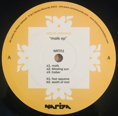 ADAM JOHNSON - Malk EP