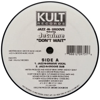 JAZZ-N-GROOVE FEATURING JETAIME - Don't Wait