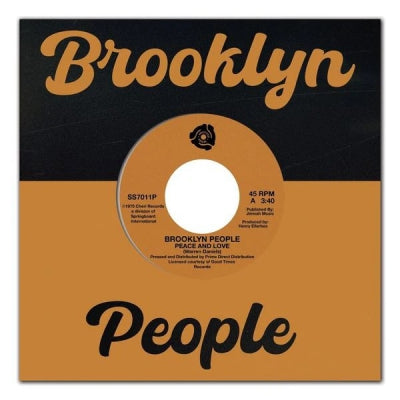 BROOKLYN PEOPLE - Peace and Love / Wreck