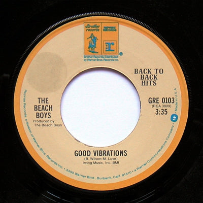 THE BEACH BOYS - Good Vibrations / Heroes And Villains
