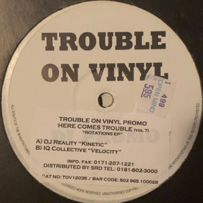 VARIOUS - Here Comes Trouble Volume 7 (Rotation EP)