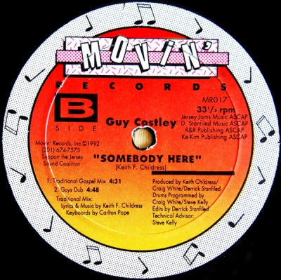 GUY COSTLEY - Somebody Here