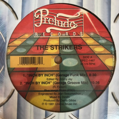THE STRIKERS - Inch By Inch