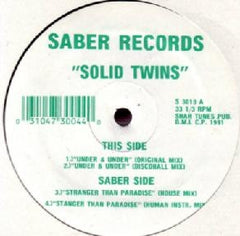 SOLID TWINS - Under & Under / Stranger Than Paradise
