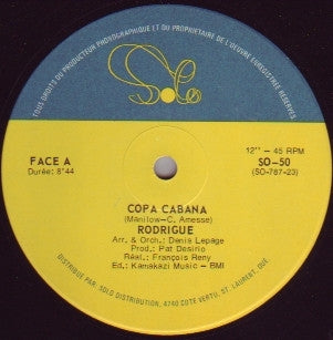 RODRIGUE - Copa Cabana