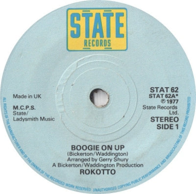 ROKOTTO - Boogie On Up