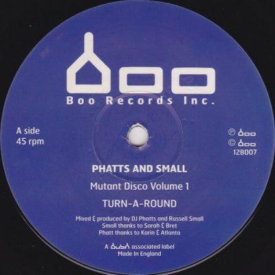 PHATTS AND SMALL - Mutant Disco Volume 1