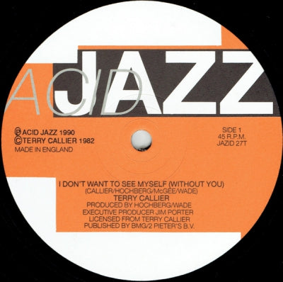 TERRY CALLIER - I Don't Want To See Myself (Without You)