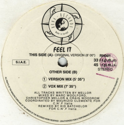 COCO STEEL & LOVEBOMB - Feel It