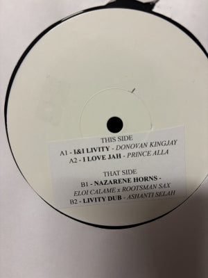 DONOVAN KINGJAY & PRINCE ALLA - I&I Livity / I Love Jah