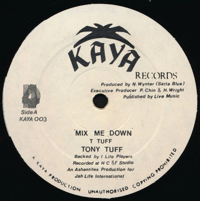 TONY TUFF - Mix Me Down / Wa-Dem-A-Go-Do