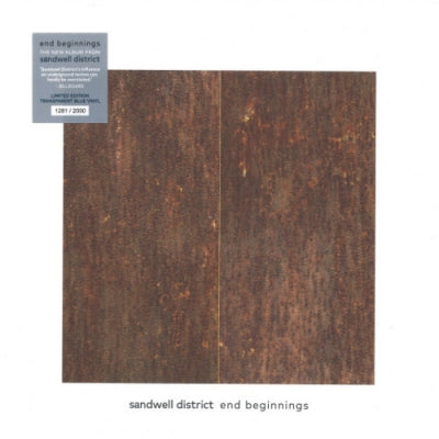 SANDWELL DISTRICT - End Beginnings
