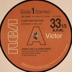 DARYL HALL & JOHN OATES - I Can't Go For That