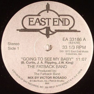 THE FATBACK BAND - Going To See My Baby