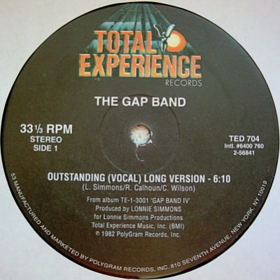 THE GAP BAND - Outstanding