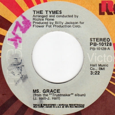 THE TYMES - Ms. Grace / The Crutch