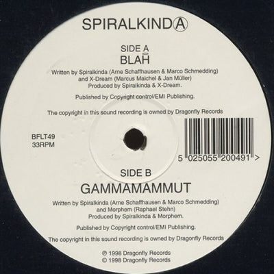 SPIRALKINDA - Blah / Gammamammut