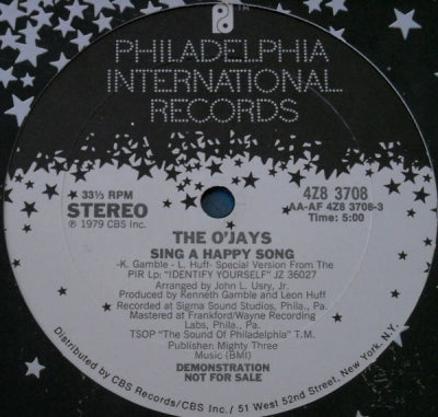O'JAYS - Sing A Happy Song / Get On Out And Party