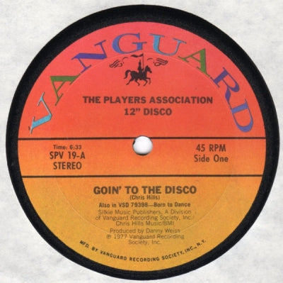 THE PLAYERS ASSOCIATION - Goin' To The Disco / Disco Inferno