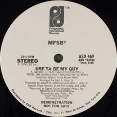 MFSB - Use Ta Be My Guy