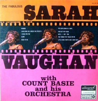 SARAH VAUGHAN WITH COUNT BASIE AND HIS ORCHESTRA - The Fabulous Sarah Vaughan With Count Basie And His Orchestra