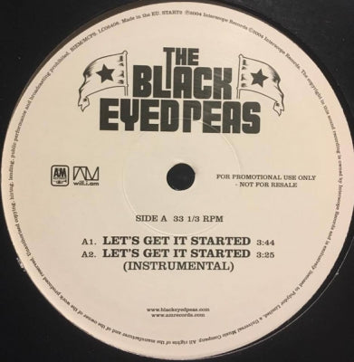 BLACK EYED PEAS - Let's Get It Started / Let's Get Retarded