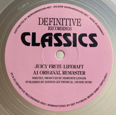 JUICY FRUIT - Liferaft