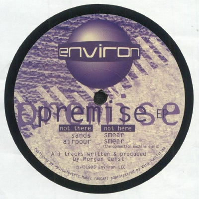 MORGAN GEIST - Premise EP