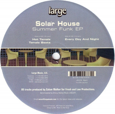 SOLAR HOUSE - Summer Funk EP