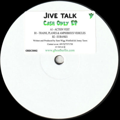 JIVE TALK - Cash Only