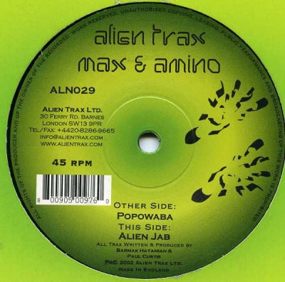 MAX & AMINO - Popowaba / Alien Jab