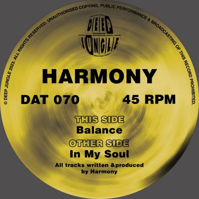 HARMONY - In My Soul / Balance