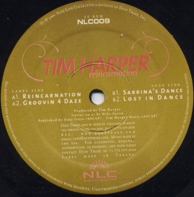 TIM HARPER - Reincarnation