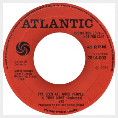 YES - I've Seen All Good People: Your Move