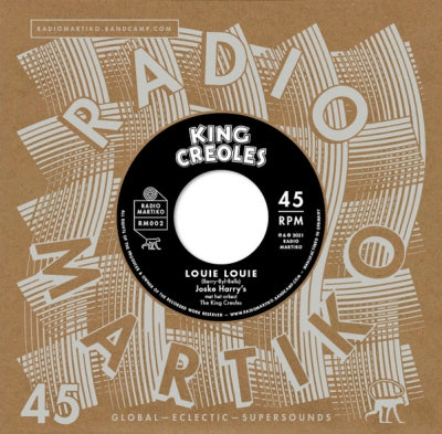 JOSKE HARRY'S MET HET ORKEST THE KING CREOLE'S, BURT BLANCA AND THE KING CREOLE'S - Louie Louie / Taboo '69