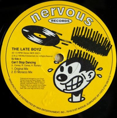 THE LATE BOYZ - Can't Stop Dancing