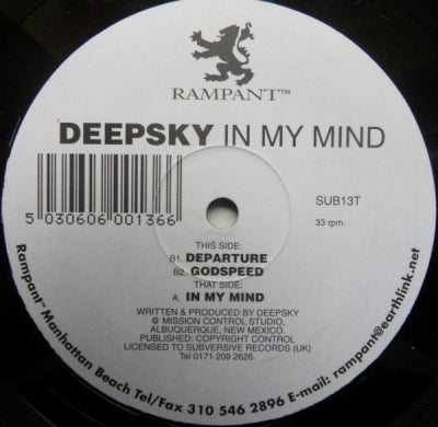DEEPSKY - In My Mind