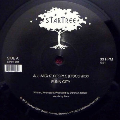 FUNN CITY - All Night People