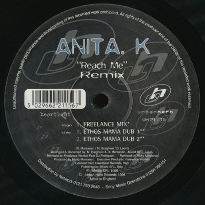 ANITA K - Reach Me (Remix)