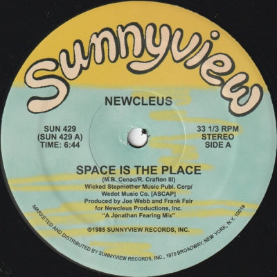 NEWCLEUS - Space Is The Place /  Cyborg Dance