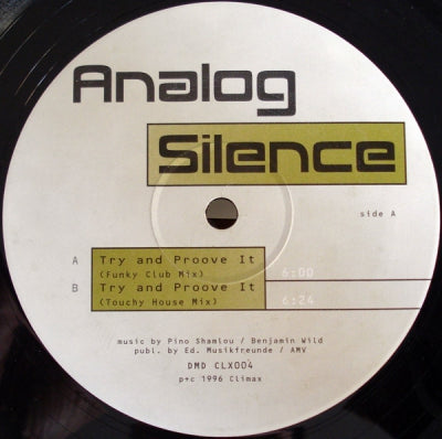 ANALOG SILENCE - Try And Proove It