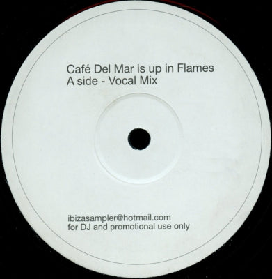 ENERGY 52 VS. SATOSHI TOMIIE - Café Del Mar Is Up In Flames