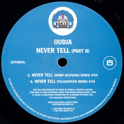 OUDJA - Never Tell