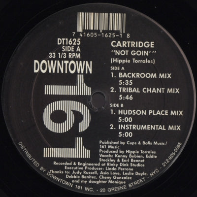CARTRIDGE - Not Goin'
