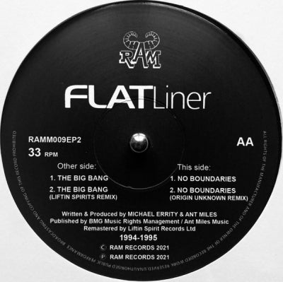 FLATLINER - The Big Bang / No Boundaries