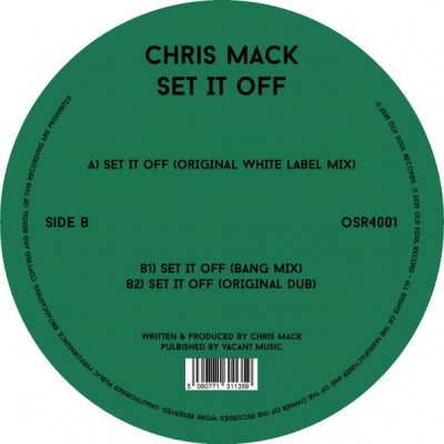 CHRIS MACK - Set It Off
