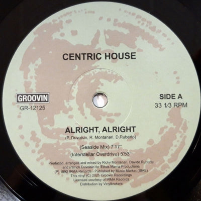 CENTRIC HOUSE - Alright, Alright